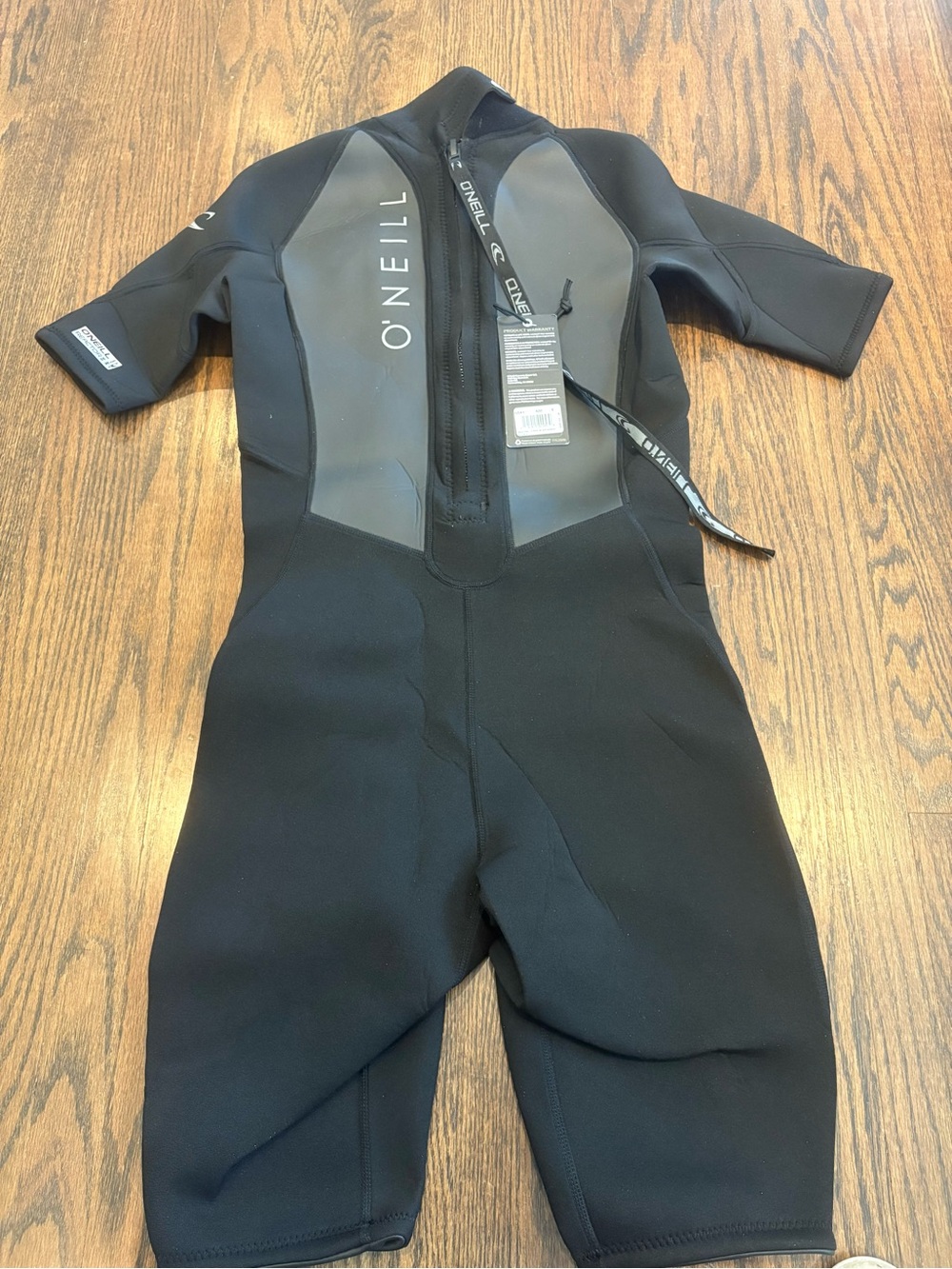 O'Neill Men's 2mm Back Short Sleeve Spring Wetsuit - Picture 2 of 5